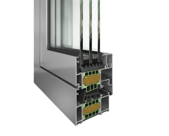 ETEM E75 heavy-duty thermal break window and door system